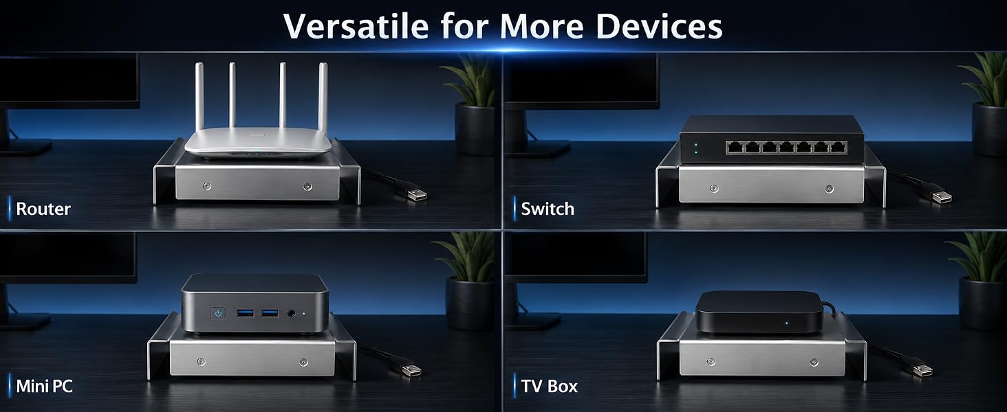 Router, Modem, Network Switch &amp;amp; TV Box