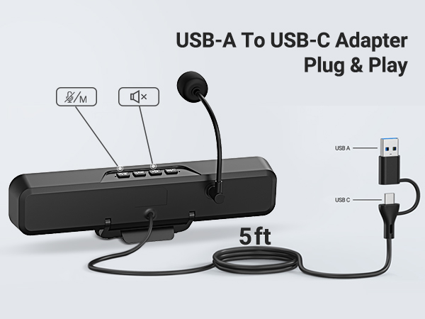 USB powered speaker