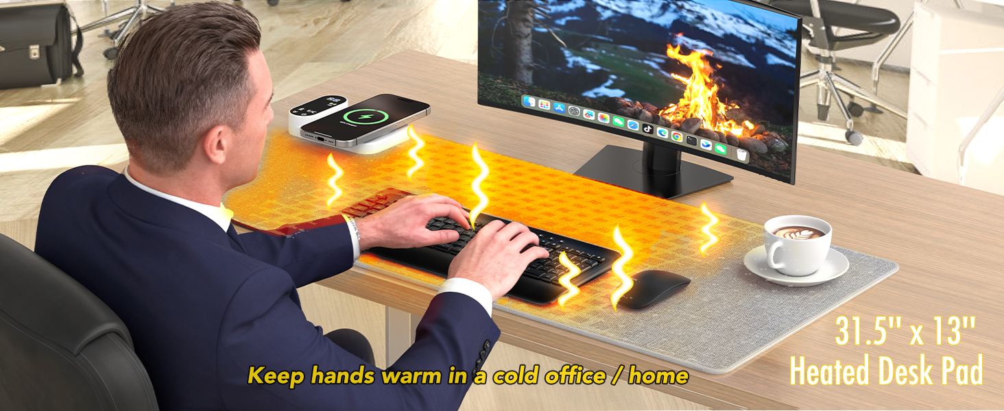 heated desk pad