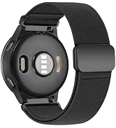 22mm Elastic Nylon Band for Garmin Venu 3 2/Vivoactive 4/Forerunner 970/965/955/265 46mm/255 46mm...
