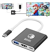 Switch TV Dock, TV Docking Station for Nintendo Switch/Switch OLED/Steam Deck,4K@30HZ/1080P@60HZ ...