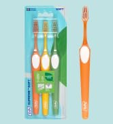 A link to a listing for a Supreme toothbrush head with long and short bristles.