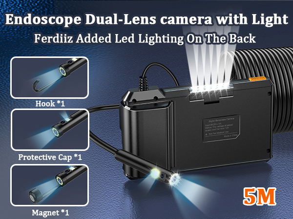 Endoscope Camera with Light