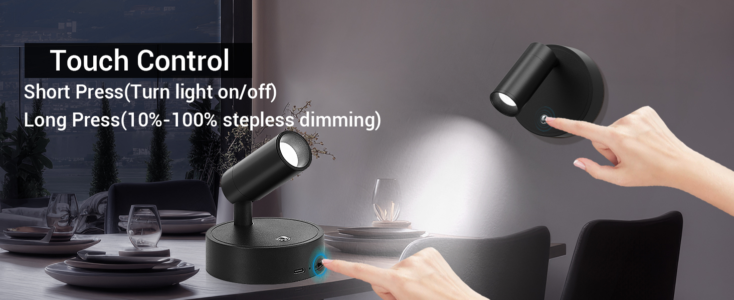 wireless spotlight indoor plants