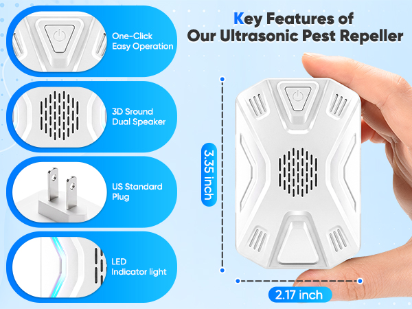 Ultrasonic Pest Repeller Indoor