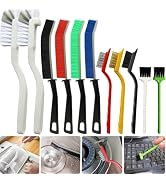 11Pcs Crevice Cleaning Brush Set, Hard Bristle Gap Cleaner Brushes,Ideal for deep Cleaning Gaps, ...