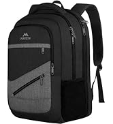 MATEIN 17 Inch Backpack for Men, Professional Work Office Laptop Backpack with USB Charging Port ...