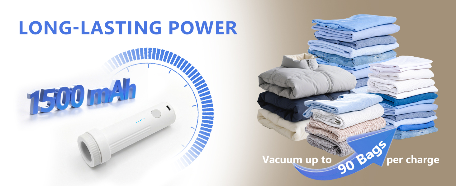 travel vacuum bags with pump