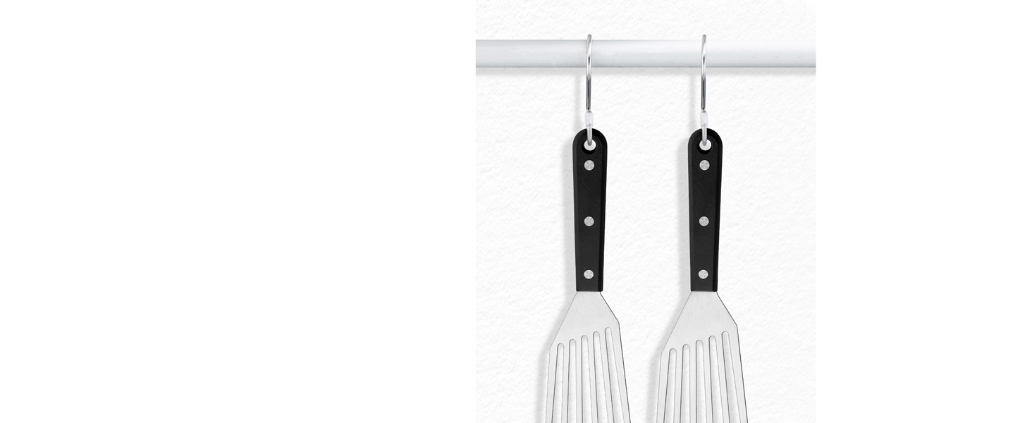 metal fish spatula turner spatulas slotted stainless steel set cooking kitchen use utensils eggs