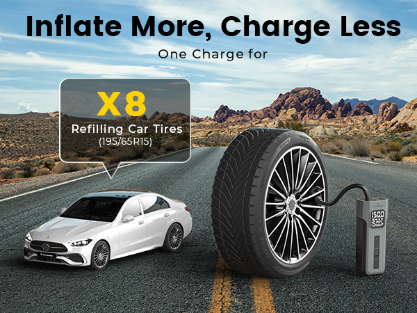 Tire Inflator Portable Air Compressor