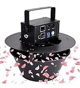 Confetti Machine Suspended Confetti Launcher Professional Confetti Petal Shooter Wireless Remote ...