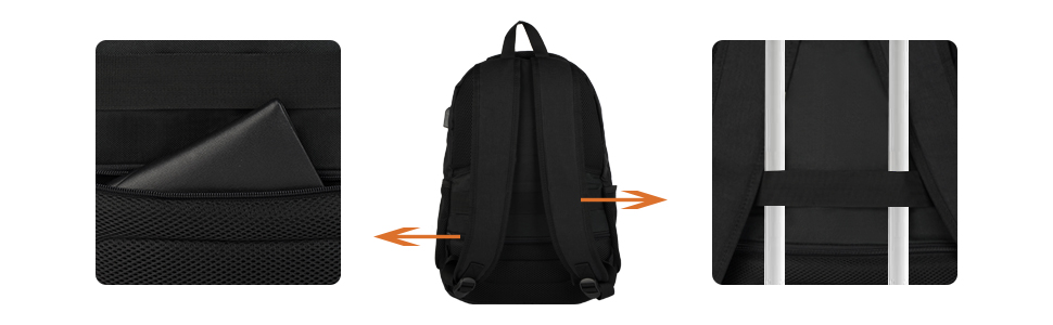 back of bookbag