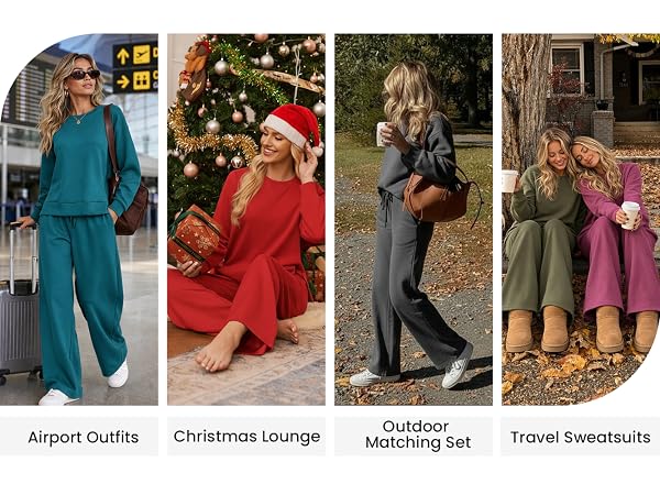 Fall Lounge Sets Outfits