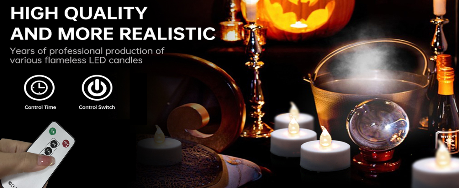 remote tealight