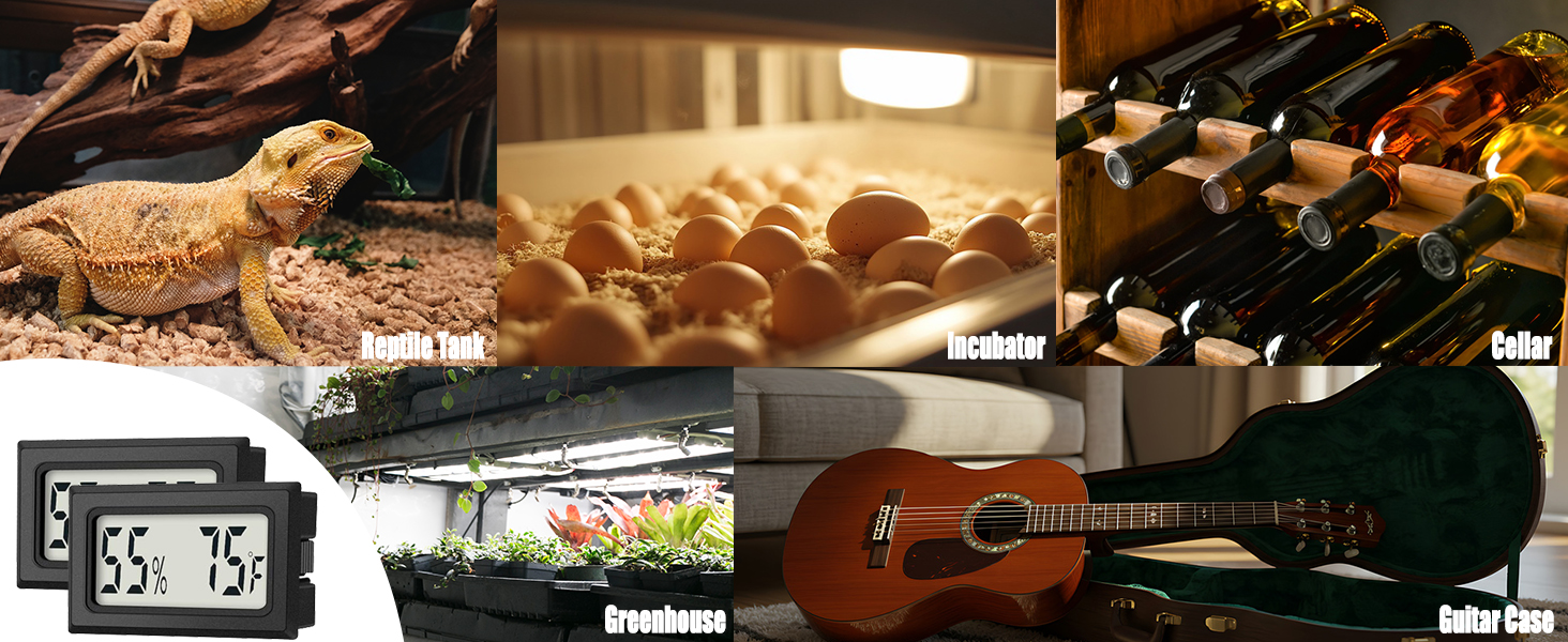 reptile tank thermometer