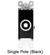 Illuminated Light Switch, Lightswitch with LED Night Light, Single Pole Switch