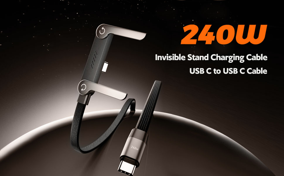 Invisible Stand Charging Cable