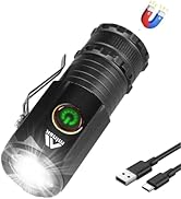 EDC Flashlight, 1000 Lumen Mini Flashlight, LED Flashlight with 5 Modes, Pocket Flashlight with C...