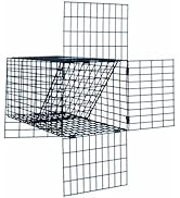 OWDE 5" One-Way Door Excluder –Professional Black Mesh Evictor Trap by Wildlife Control Supplies ...