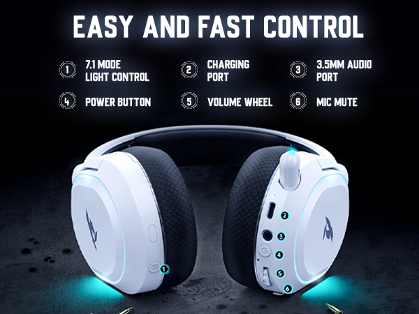 gaming headset with mic