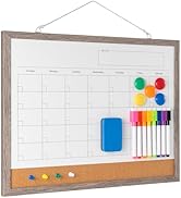 Dry Erase Calendar Whiteboard, 17