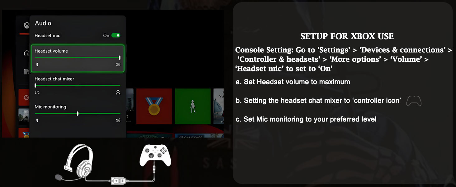 ps4 headset with mic