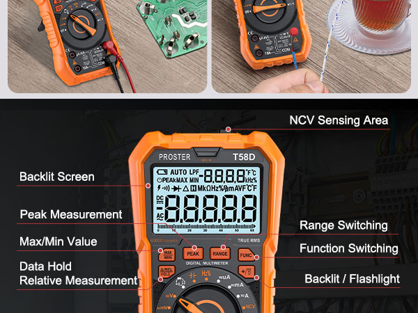 Multimeter 60000 Count