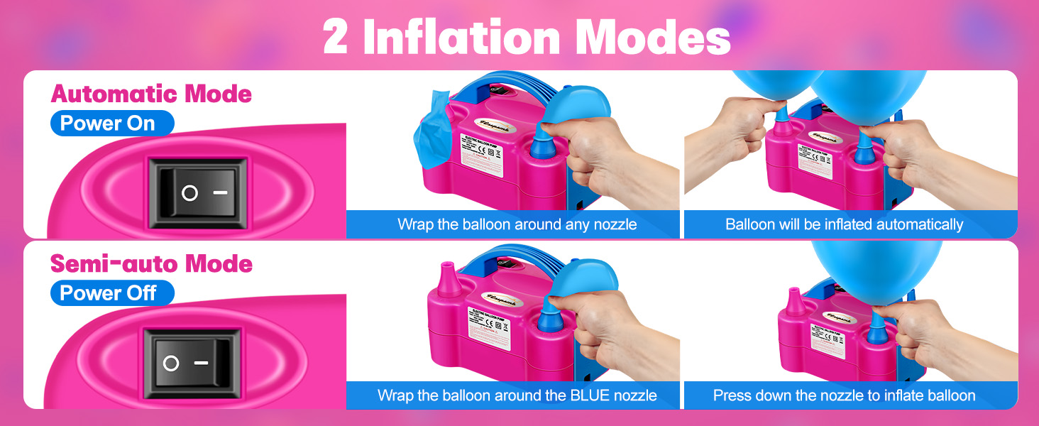 Portable Electric Balloon Pump