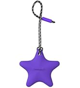 YOYOISLES Star-Shaped AirTag Case Holder with Strap, 4 Colors Available