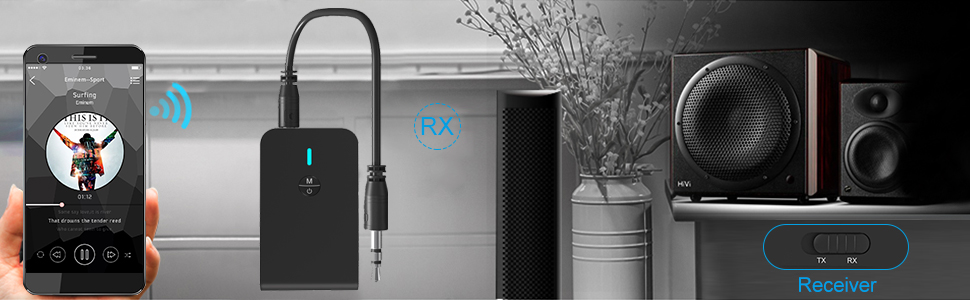 Bluetooth transmitter receiver