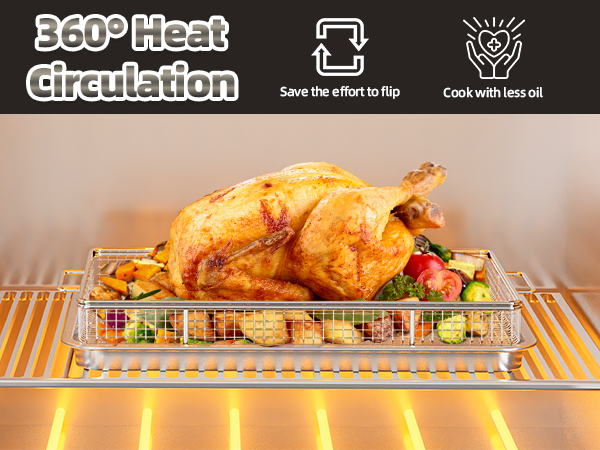 air fryer basket for oven