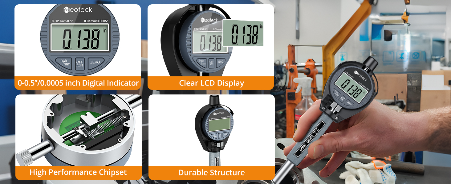 digital dial bore gauge