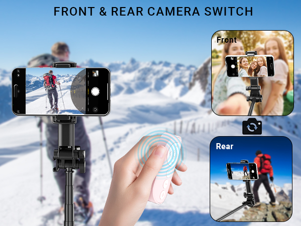 Wireless Camera Remote Control with Zoom for iPhone &amp;amp;amp; Android