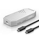 MAIWO 40Gbps M.2 NVMe SSD Enclosure USB4 Type-C to 2280 PCIe NVMe Adapter Built-in Turbo Fan Supp...