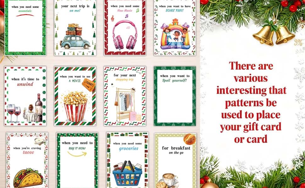 christmas gift card book