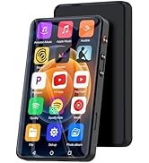 MYMAHDI 72GB MP3 Player with Bluetooth and WiFi,4" Music Player Touch Screen Spotify, Pandora, YT...