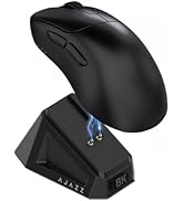 AJ179PRO PAW3395 26000 DPI Gaming Mouse, 8000Hz Polling Rate, 58g Ultra-Light, Tri-Mode (2.4G/Wir...