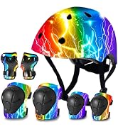 ETEETOW Adjustable Gradient Color Kids/Toddler Bike Helmet for 1-2-3-5-8-14 Years Boys Girls,Skat...