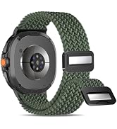 HSWAI Magnetic Braided Watch Bands Compatible with Samsung Galaxy Watch 8 Band 40mm 44mm/Galaxy W...
