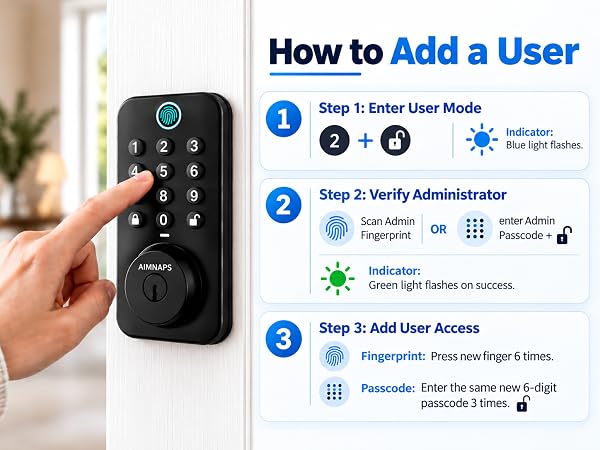 smart locks for front door guest user codes programming steps