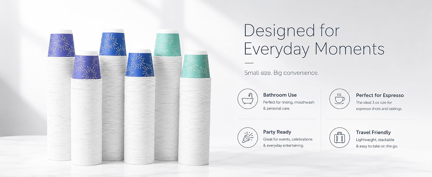 3oz paper cups