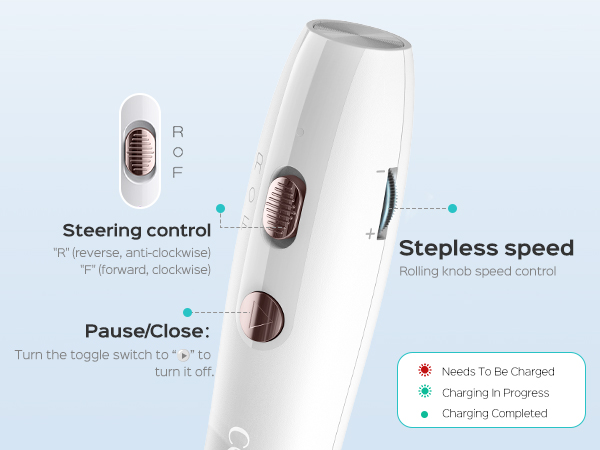 Electric Nail Drill Kit: Professional Stepless Speed Regulation