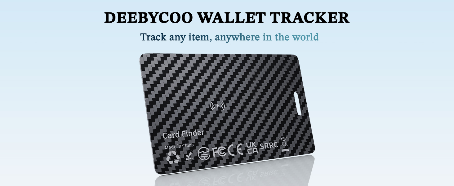 A Tracker Card for Wallet that works with apple find my