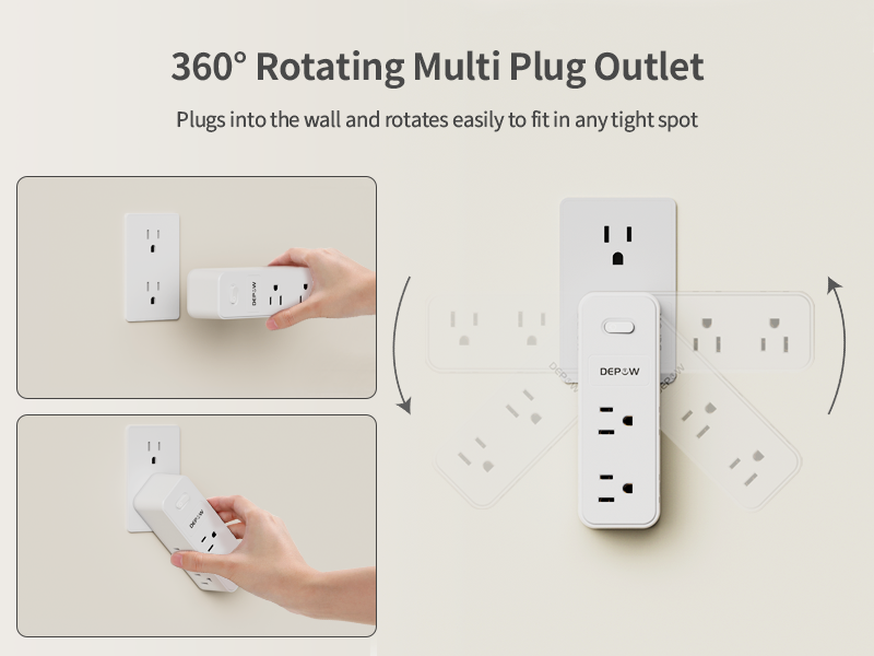 multi outlet plug in