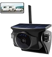 1080P Solar Magnetic WiFi Backup Camera,Wireless Hitch Camera with Night Vision, 365-Day Standby,...