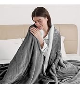 ESTINGO Heated Throw Blanket, Electric Blanket Throw with 5 Heating Levels &amp; 4 Hours Auto Off, Su...