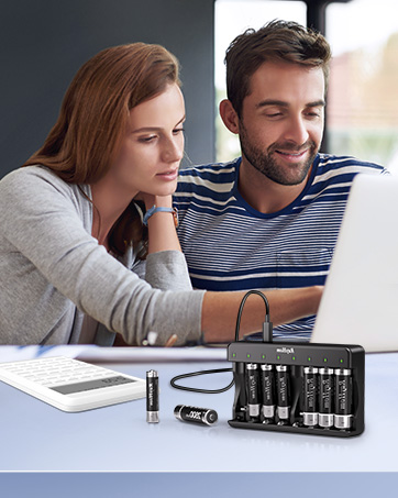 Rechargeable AA Lithium