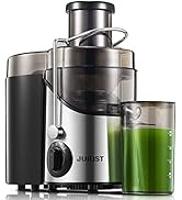 Juicer Machines, Juilist 3" Wide Mouth Juicer Extractor, for Vegetable and Fruit with 3-Speed Set...