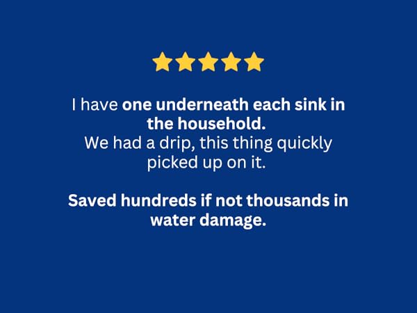 Flood Buzz water leak alarm