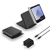 Foldable Wireless Charger for Samsung Galaxy Z Flip, Portable Travel Wireless Charging Stand, 15W...